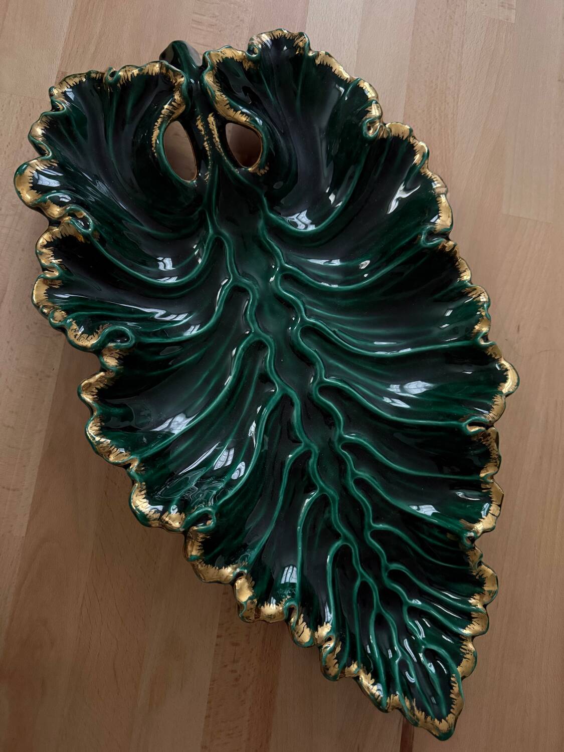 Large empty pocket / dish Santiago Rodríguez Bonome / earthenware