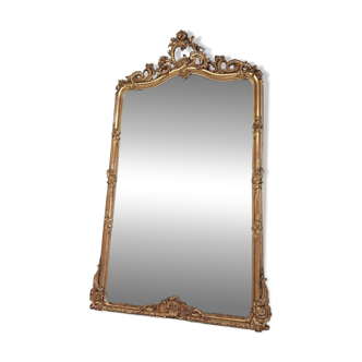 Mirror from the Napoleon III era, 210 x 126 cm