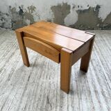 Solid elm bedside table Maison Regain