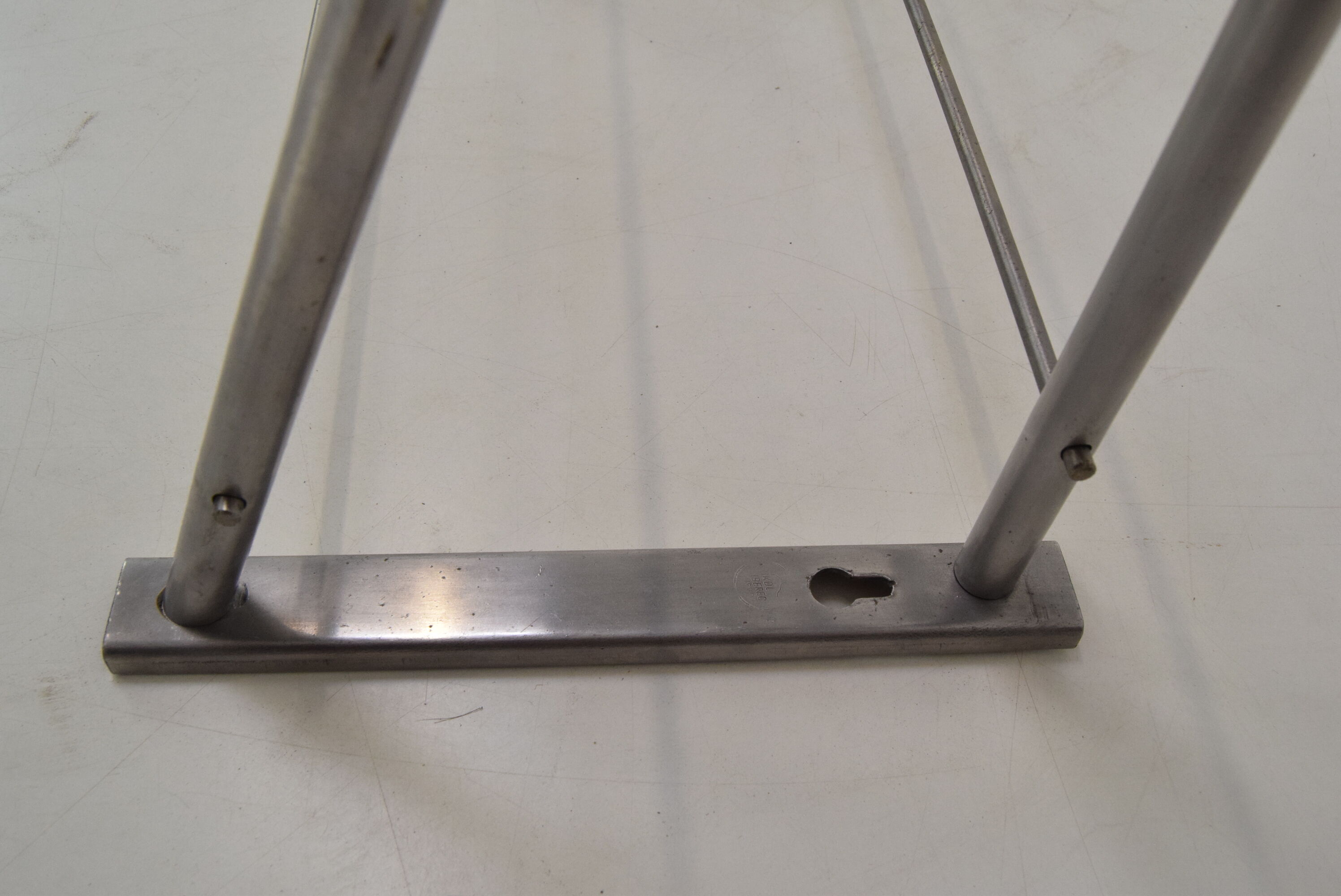 Bauhaus Wall Coat Rack and Shelves for Hats,1930's.