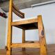 Ensemble de salle à manger moderniste du milieu du siècle en pin, style Chapo, Perriand, Jeanneret, années 50
