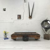 Industrial coffee table