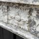 Louis XVI fireplace in grey Ardennes marble, late 18th century.