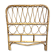 Vintage rattan headboard