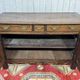 Malouin buffet in mahogany and poplar from the 19th century