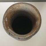 Ceramic signed 1960 vintage sandstone