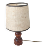 Vintage Japanese straw lamp