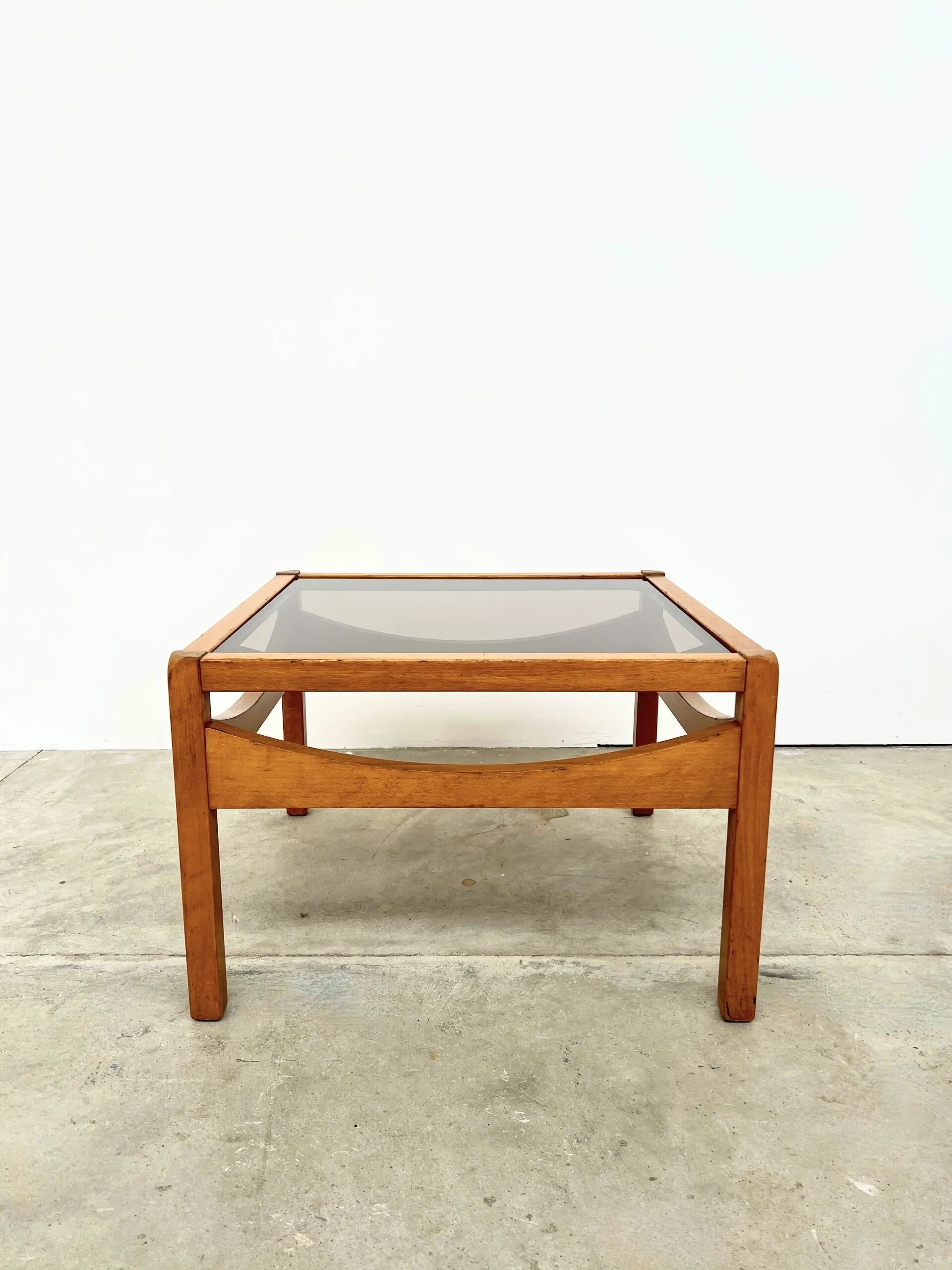 "Reverso" Coffee Table Structure – New Bronze Glass