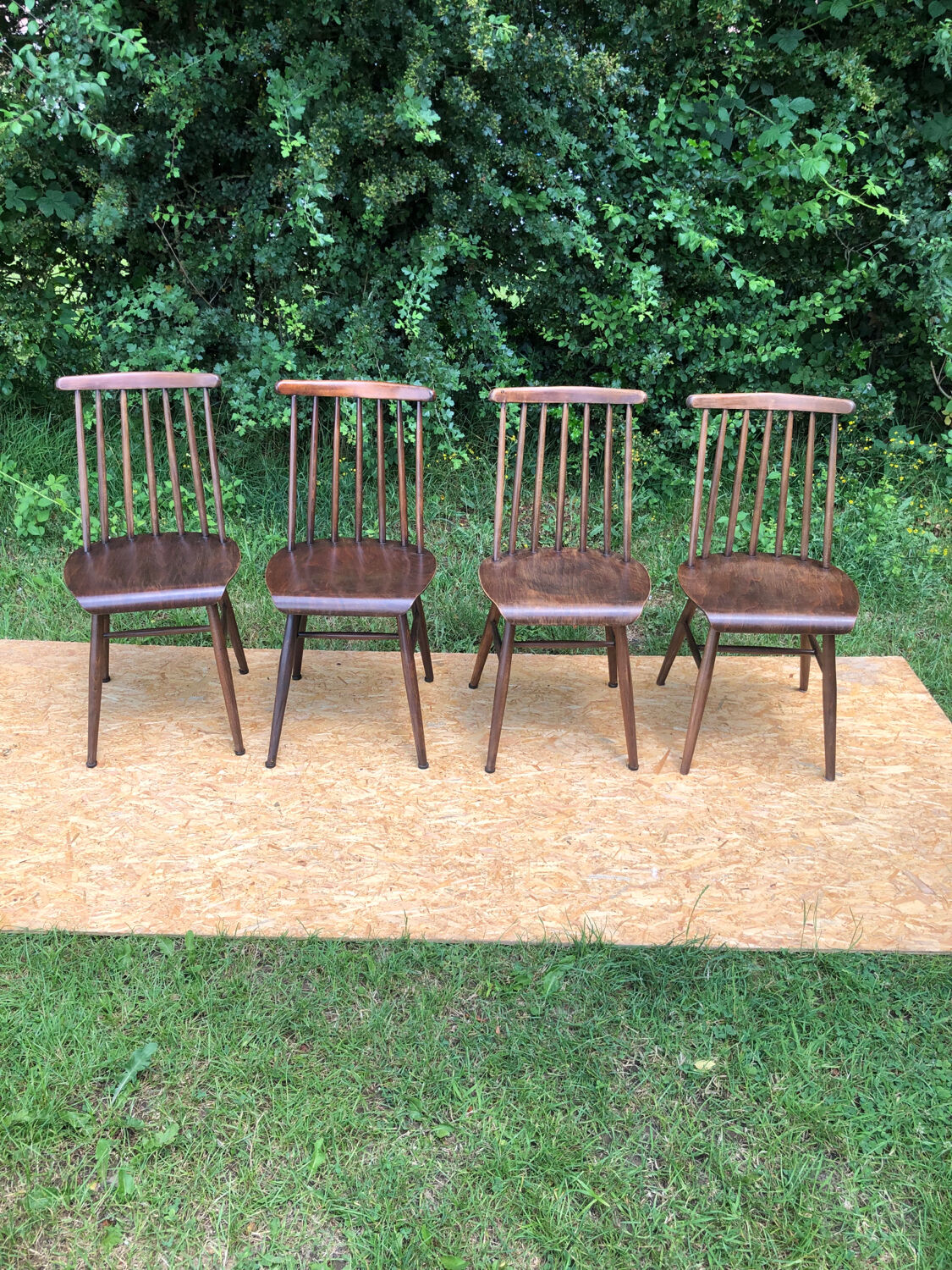 Vintage Scandinavian chairs.