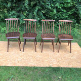 Vintage Scandinavian chairs.