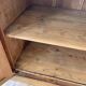 XXL solid oak counter sideboard