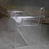 plexiglass bench, 1970