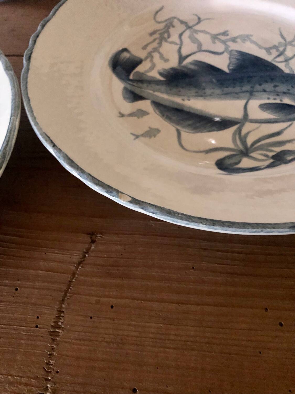 Fish service at Moulin Des Loups