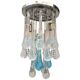 Murano glass flush mount