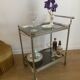 Vintage service service with removable trays 70s