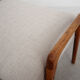 Oak footrest, Danish design, 1970s, production: Denmark
