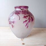 Legras vase ruby series Burgo model