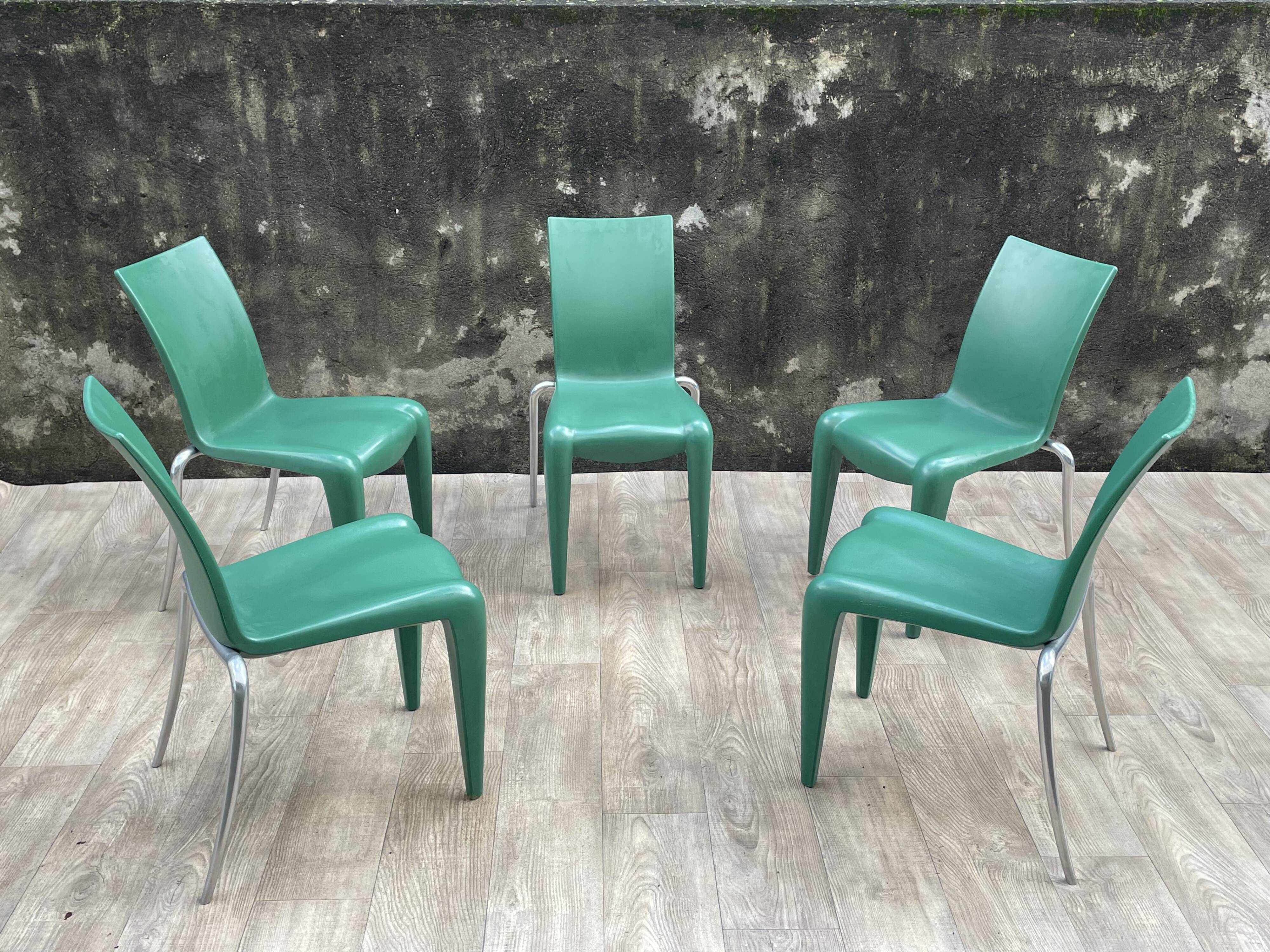 5 Louis 20 chairs by Philippe Starck for Vitra