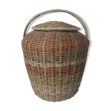 Rattan pan