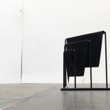 Postmodern vintage magazine rack by Markus Börgens for D-Tec, 1980s.