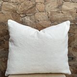 Housse de coussin kilim berbère vintage, coussin en laine marocaine