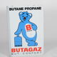 Plaque émaillée butagaz