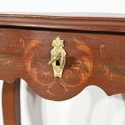Small Table in Lacquered Wood, Louis XV Style – Late 19th Century