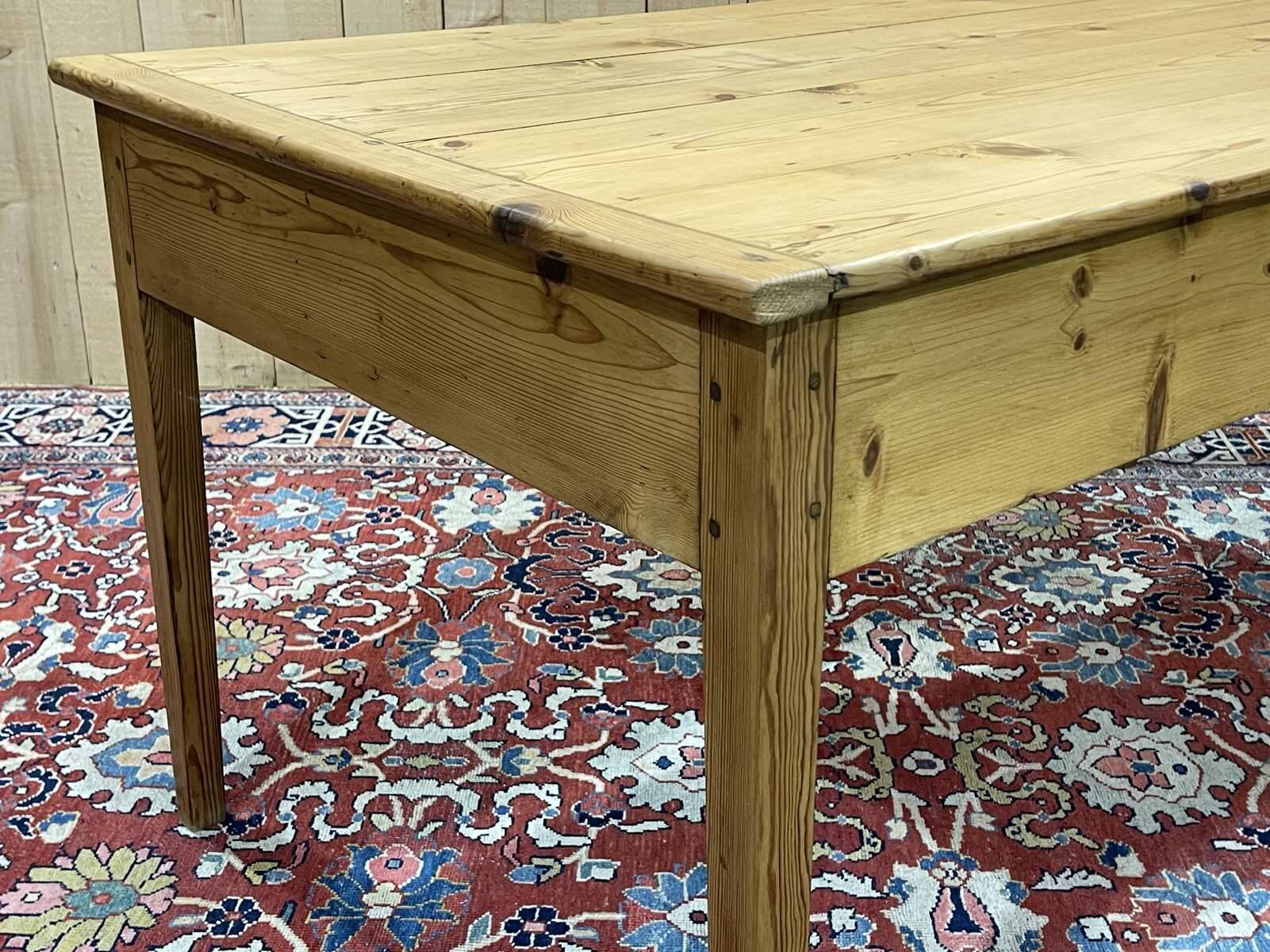 Early 20th century flat desk in fir