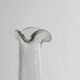 Twisted blown glass carafe with stopper