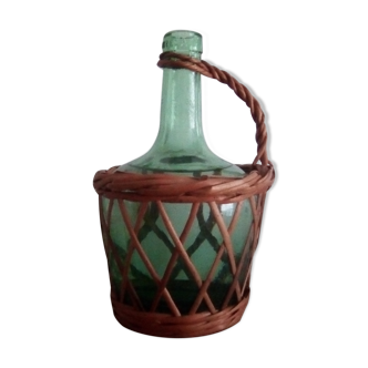 Dame jeanne osier 1 litre