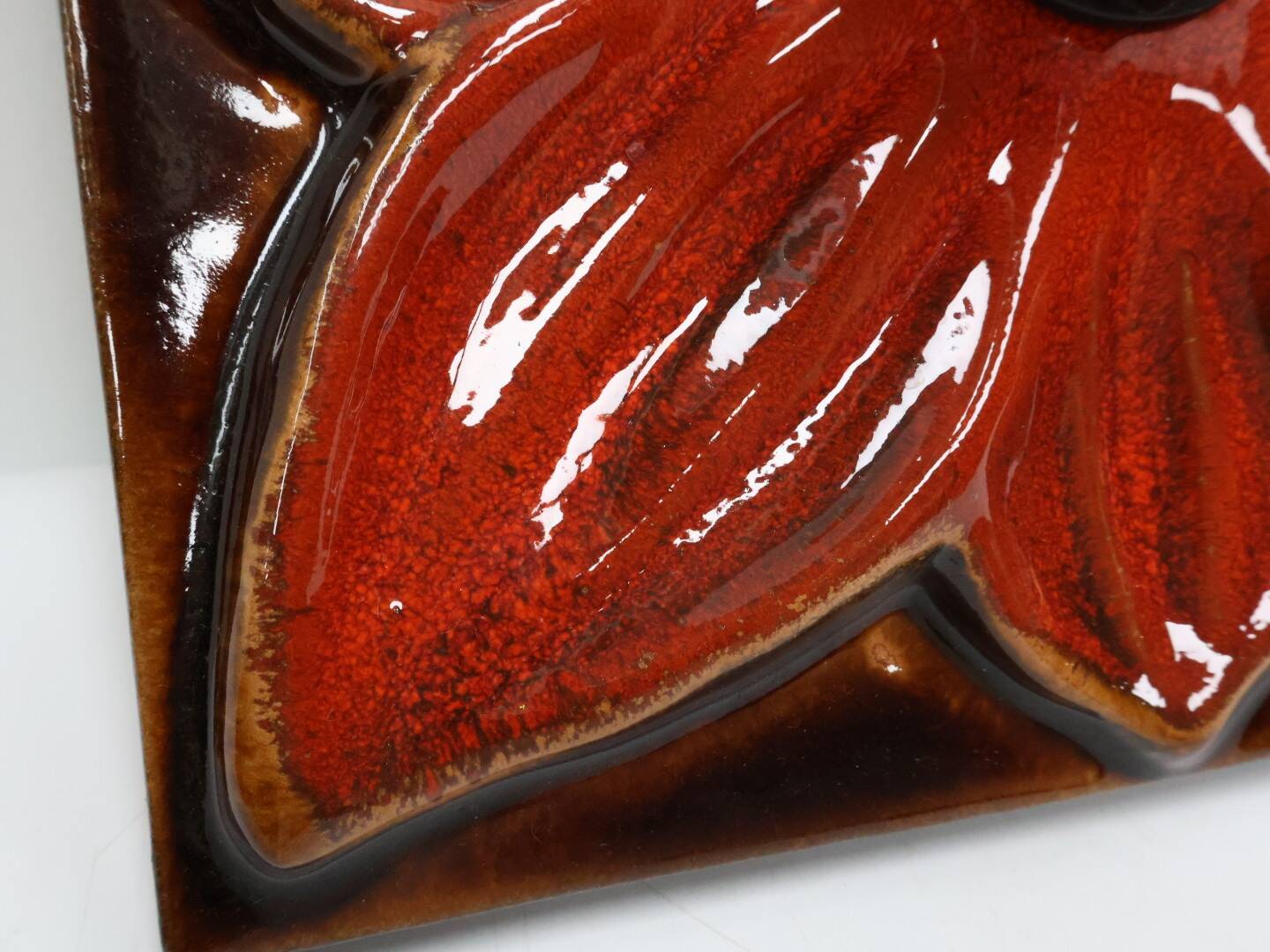 Vintage wandlamp keramiek jaren 60