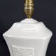 Chinoiserie lamp in glazed ceramic – France, circa 1950