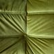 3-seater Togo green velvet sofa designed by Michel Ducaroy 1973