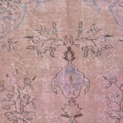 Tapis décoratif en laine noué à la main rose, sku 1917