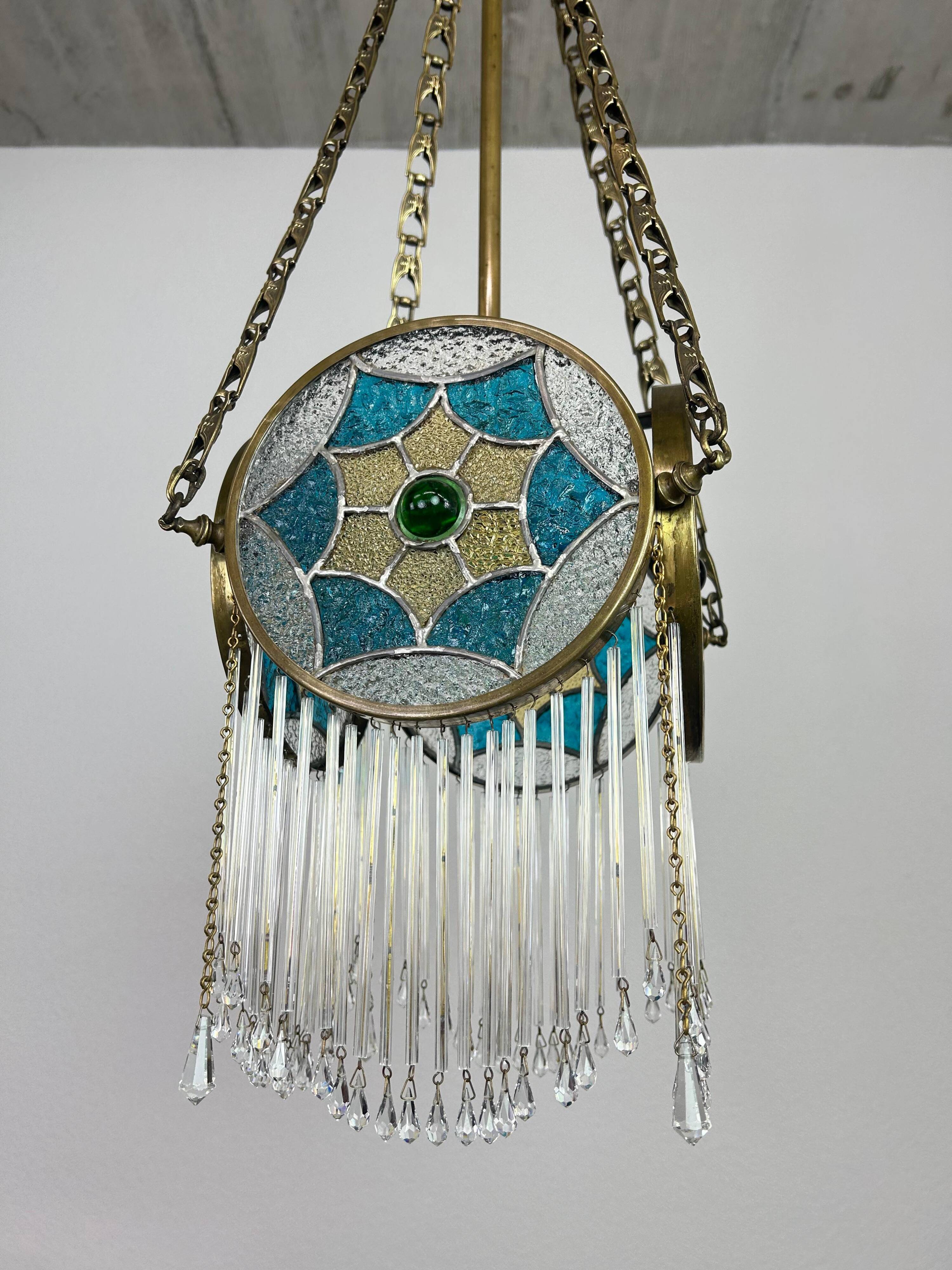 Jugendstil pendant lamp