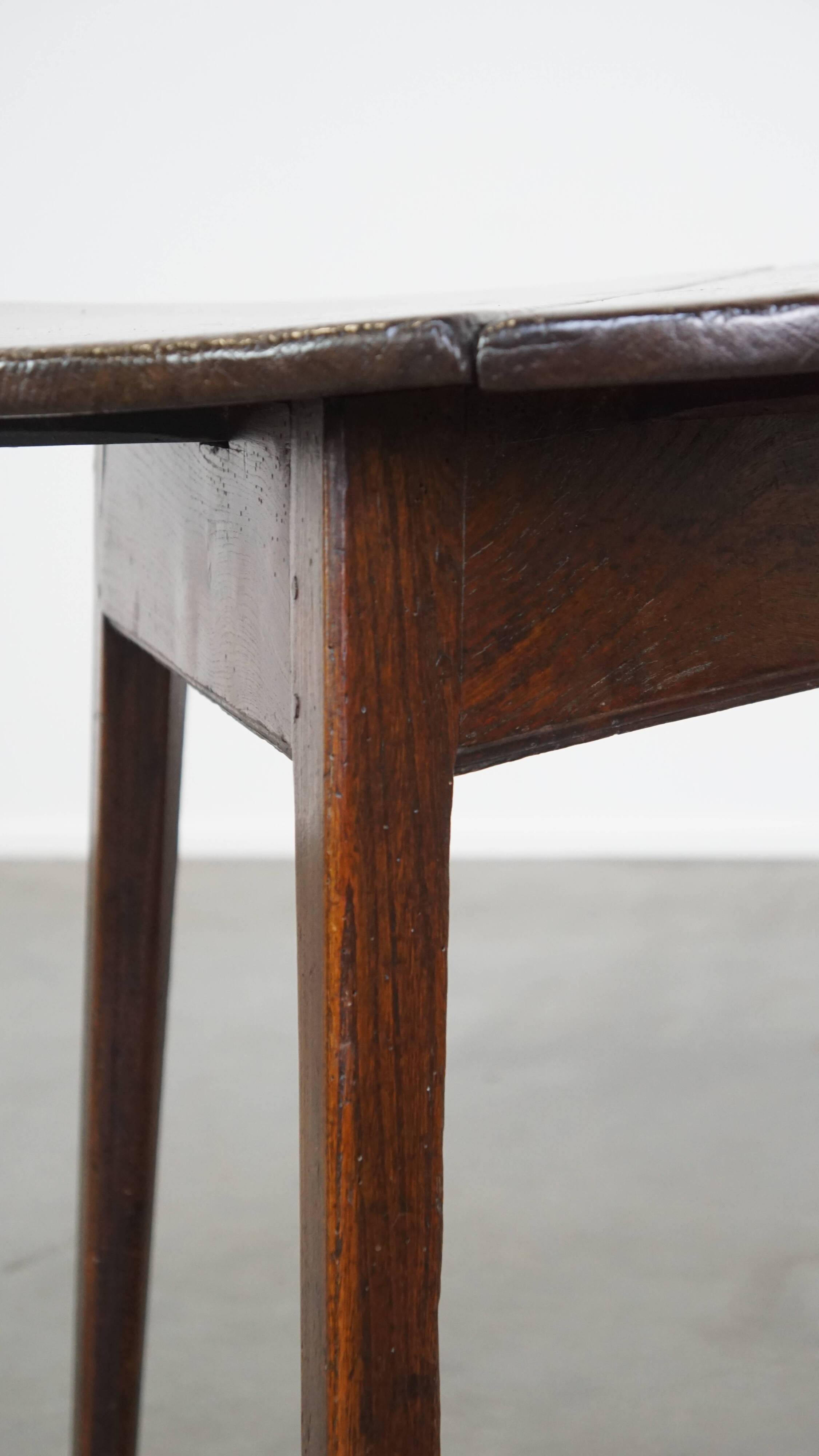 Antique English cricket table from the 18th century