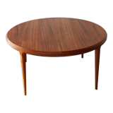 Round teak coffee table - Johannes Andersen - CF Christensen from Silkeborg
