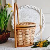 Panier en rotin