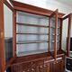 Vitrine anglaise en acajou
