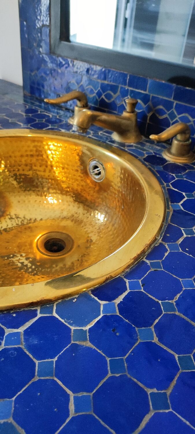 Meuble salle de bain, vasque et miroir