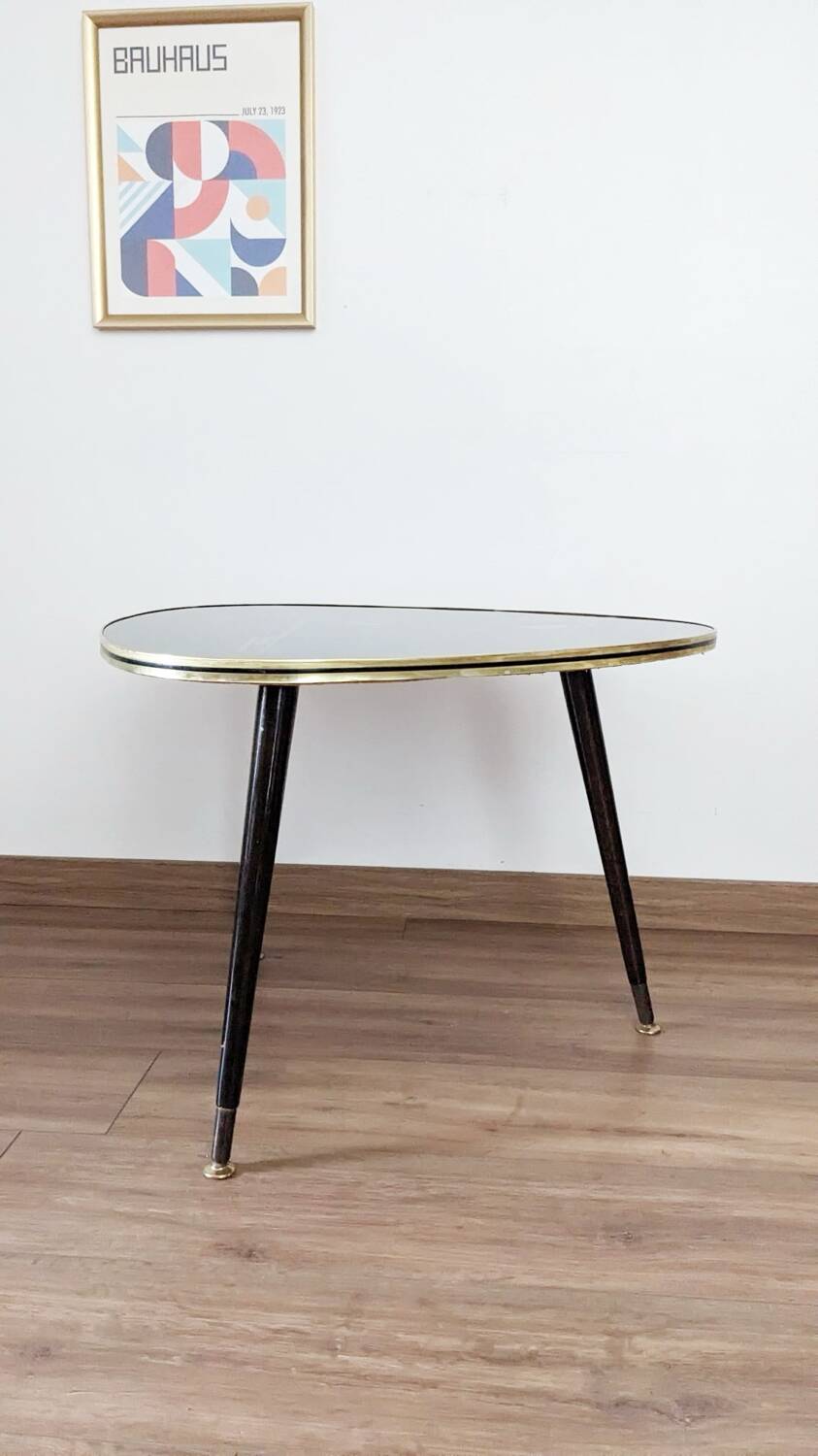 Vintage tripod coffee table