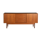 Restored Long Teak Retro 1960s Danish Sideboard