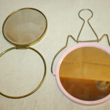 Round mirrors (diameter: 11cm and 13.5cm)