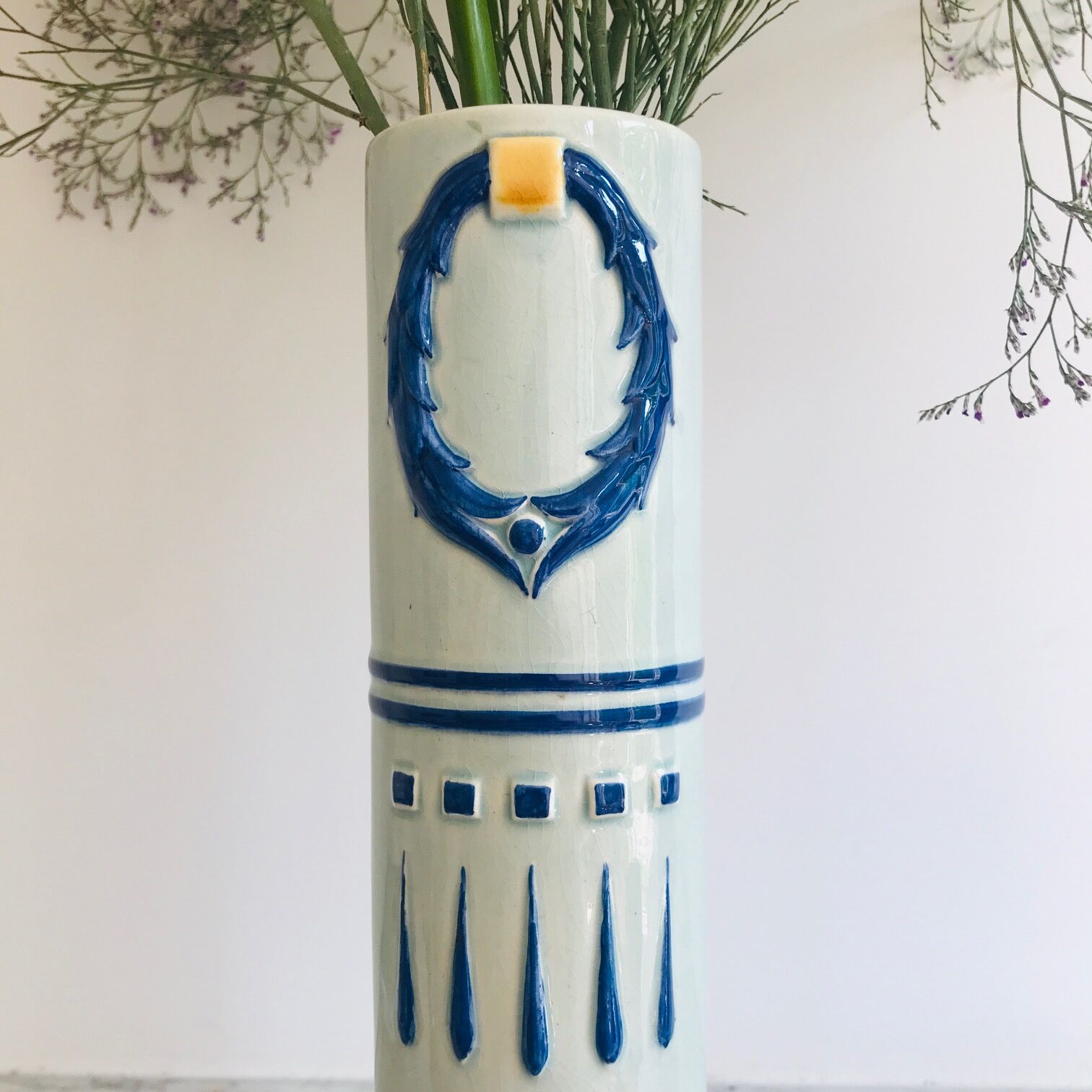 Pair of ceramic vases, 50s