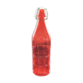 Bottle of red lemonade