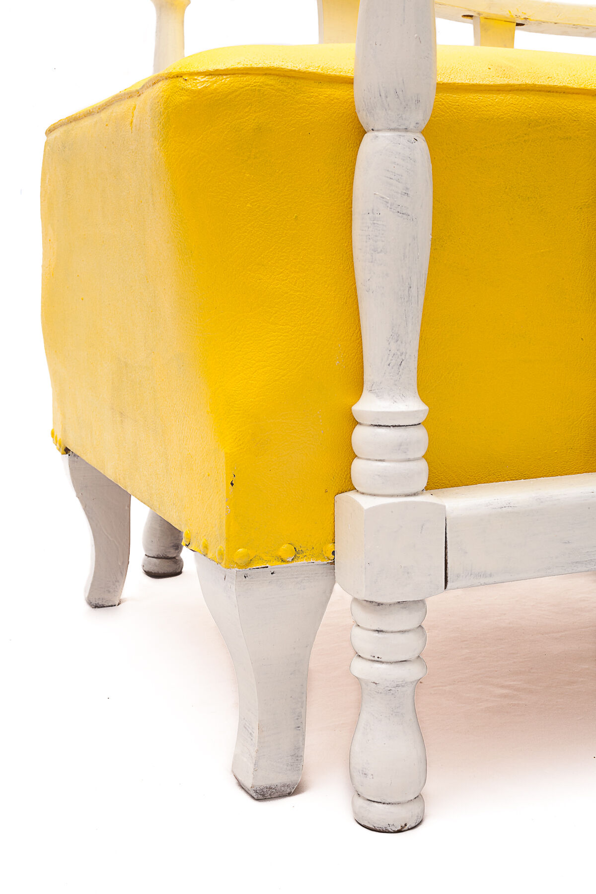 Vintage leather armchair, 1950