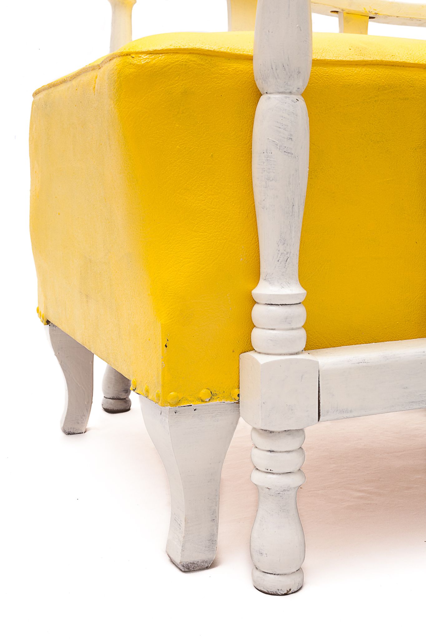 Fauteuil vintage en cuir, 1950