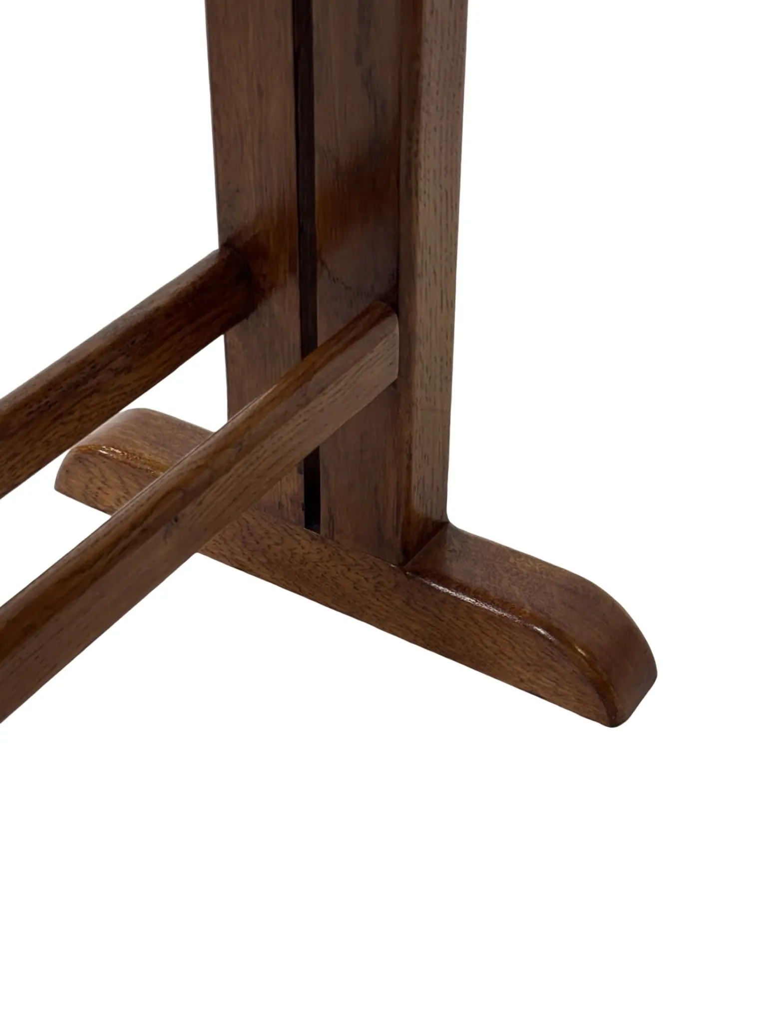 Vintage side table, Shaker-style, compact design, solid wood