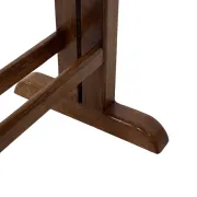 Vintage side table, Shaker-style, compact design, solid wood