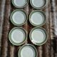 7 antique flat plates Moulin des Loups